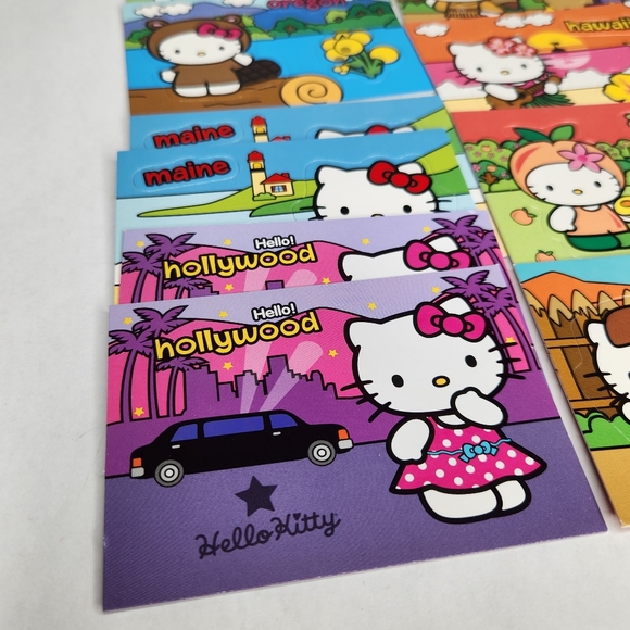 Hello Kitty Mini Postcard Trading Cards & Stickers Sanrio - Picture 3 of 4